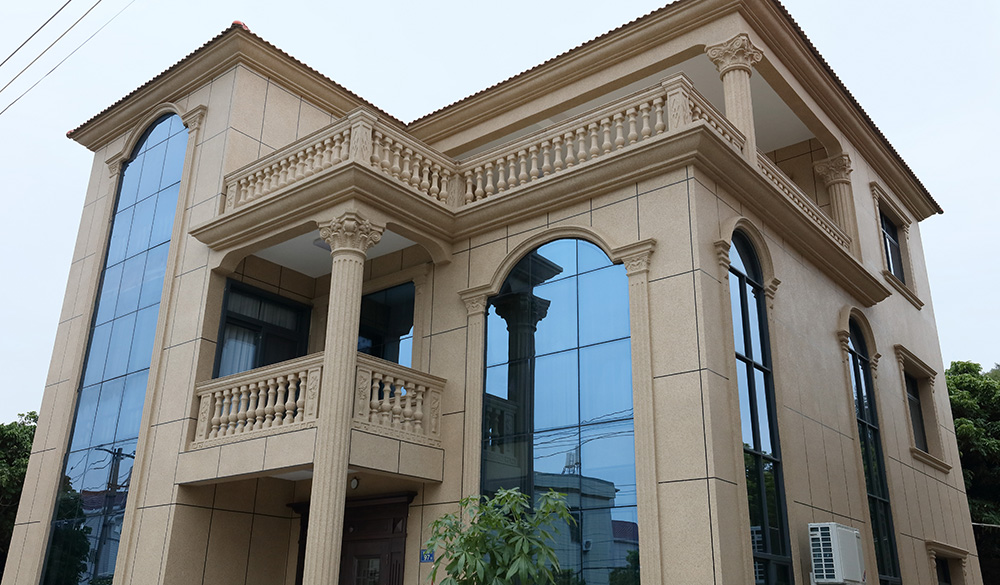 仿石漆的凹槽施工工艺如何才漂亮？