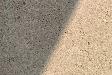 展现液态石材优势，与自然风貌融合效果适配度高